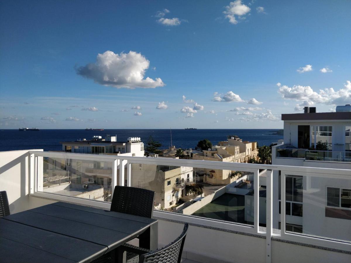 Sea View Penthouse With Large Terrace Irom1-1 Lejlighed Marsaskala Eksteriør billede
