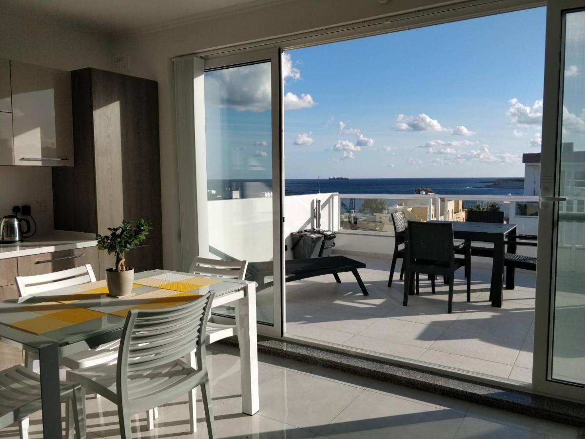 Sea View Penthouse With Large Terrace Irom1-1 Lejlighed Marsaskala Eksteriør billede